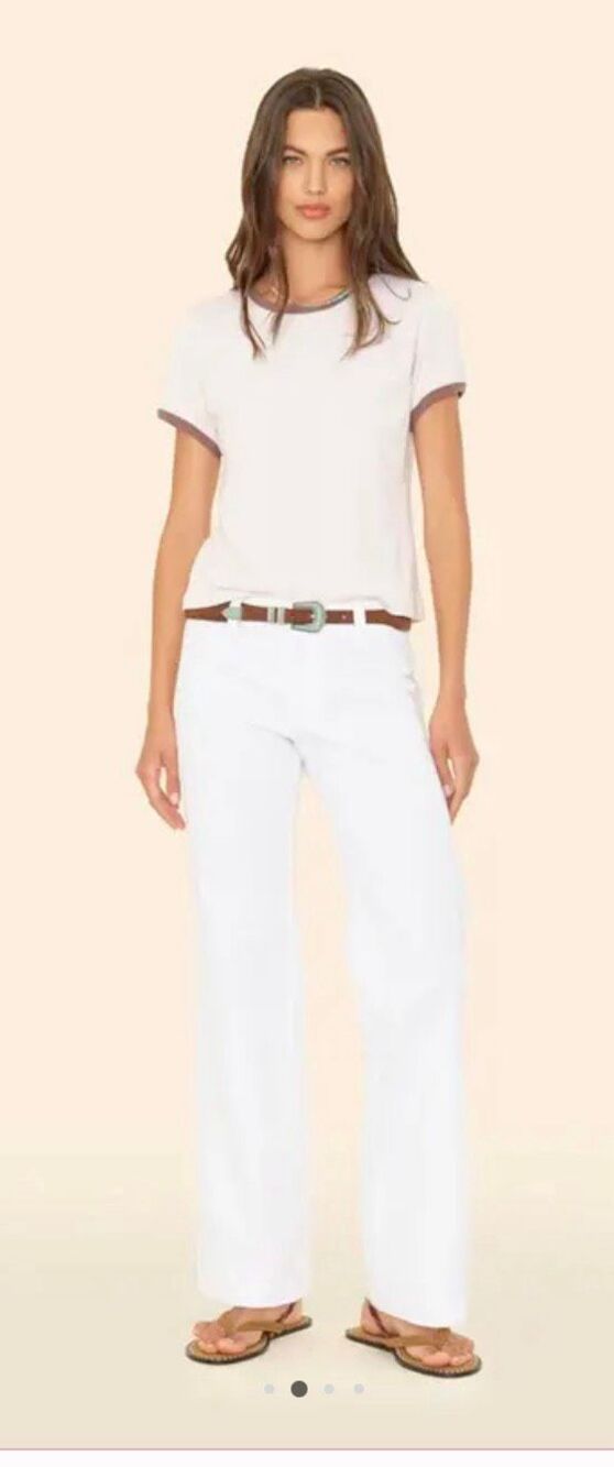 XIRENA Emmanuelle Pant in Blanc NWT Size 26
